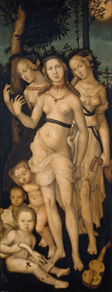 Harmony, or The Three Graces by Hans Baldung Oil Painting
