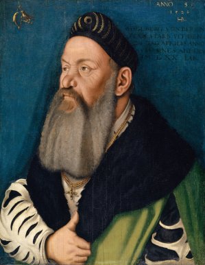 Portrait of Adelberg III. of Barenfels by Hans Baldung Oil Painting