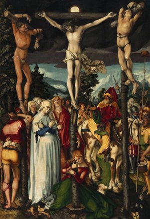 The Crucifixion of Christ by Hans Baldung Oil Painting