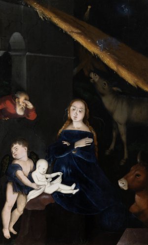 The Nativity by Hans Baldung Oil Painting