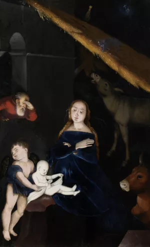 The Nativity by Hans Baldung Oil Painting