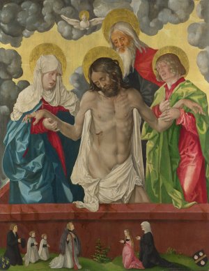 The Trinity and Mystic Pieta by Hans Baldung Oil Painting