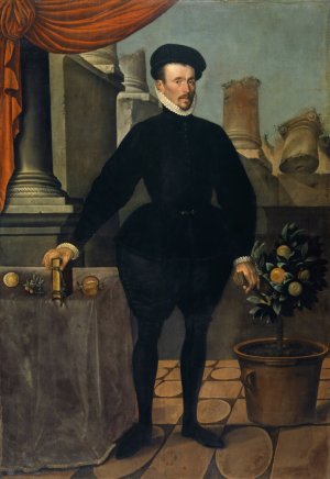 Portrait of the Professor of Medicine Felix Platter by Hans Bock The Elder Oil Painting