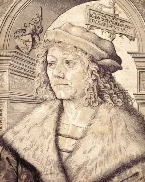 Portrait of Johannes Paumgartner painting by Hans Burgkmair