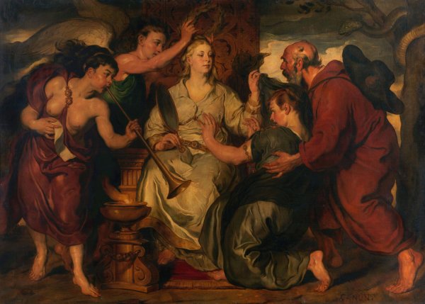 Main Product Photo of Allegory of Truth Painting by Hans Canon