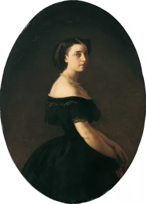 Anna Schwartz Von Morgenstern by Hans Canon Oil Painting