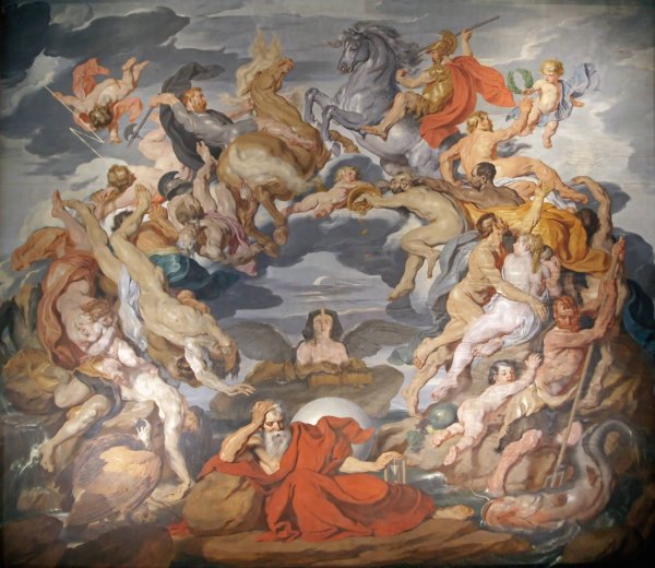 Main Product Photo of Circle of Life  Painting by Hans Canon