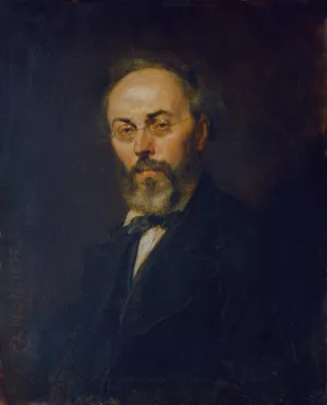 Der Reichsratsabgeordnete Georg Granitsch by Hans Canon Oil Painting