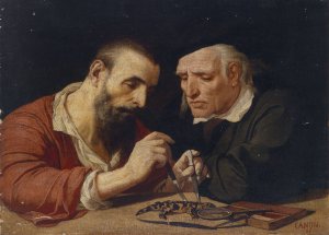 Der Salamander by Hans Canon Oil Painting