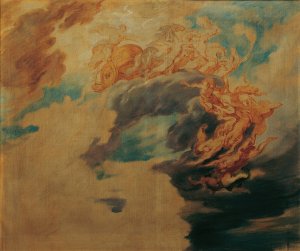 Der Sieg des Lichtes uber die Finsternis by Hans Canon Oil Painting