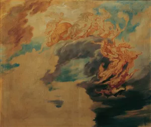 Der Sieg des Lichtes uber die Finsternis by Hans Canon Oil Painting
