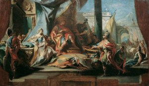 Die Grosmut Des Scipio by Hans Canon Oil Painting