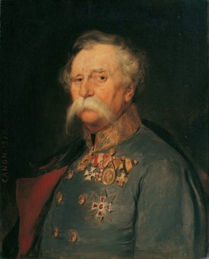 Feldzeugmeister Franz Von Hauslab by Hans Canon Oil Painting