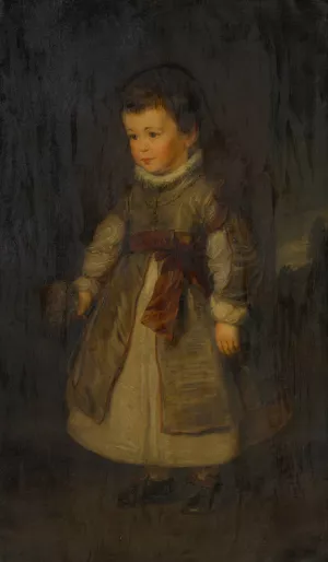 Kinderbildnis by Hans Canon Oil Painting