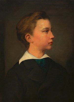 Portrat eines Knaben by Hans Canon Oil Painting