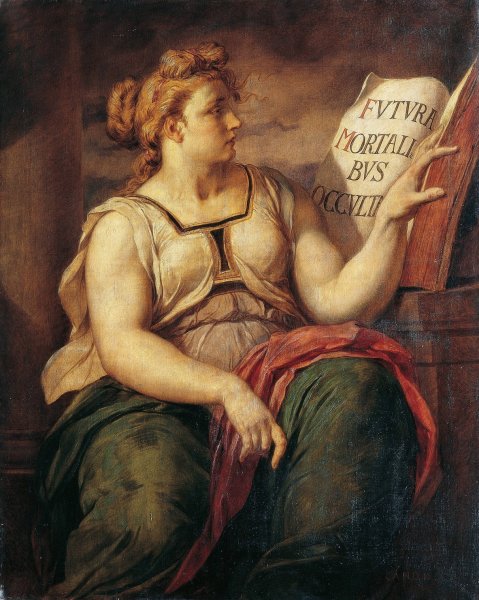 Sibylle by Hans Canon - Hand-Painted Oil Painting Reproduction