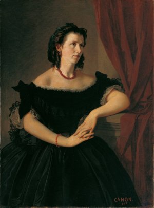 Walpurga Von Reithoffer by Hans Canon Oil Painting