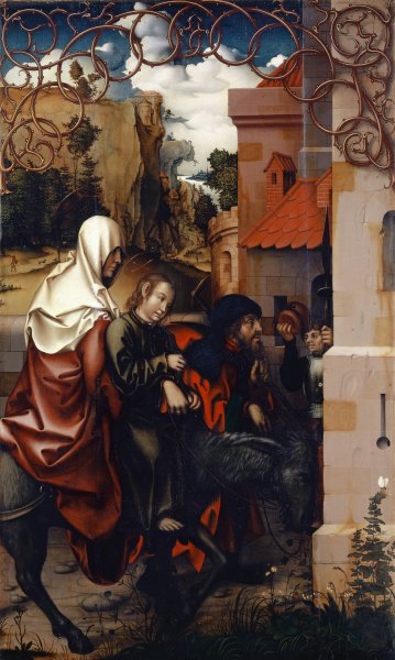 The Return From Egypt  by Hans Fries - Hand-Painted Oil Painting Reproduction