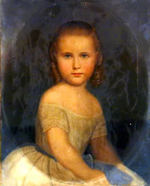 Myra Leakin painting by Hans Heinrich Bebie