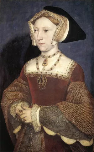 Jane Seymour, Queen of England by Hans Holbein - Oil Painting Reproduction