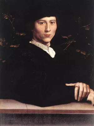 Portrait of Derich Born Oil painting by Hans Holbein