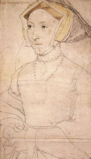 Portrait of Jane Seymour by Hans Holbein Oil Painting