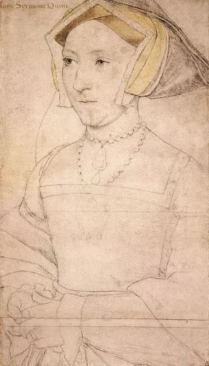 Portrait of Jane Seymour by Hans Holbein - Oil Painting Reproduction