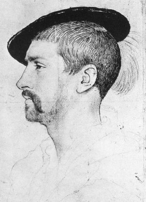 Simon George of Quocote by Hans Holbein Oil Painting