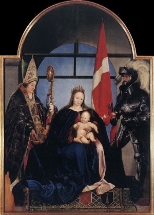The Solothurn Madonna by Hans Holbein Oil Painting