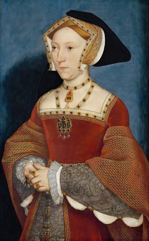 Jane Seymour by Hans Holbein The Elder Oil Painting