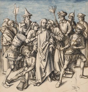 The Capture of Christ by Hans Holbein The Elder Oil Painting