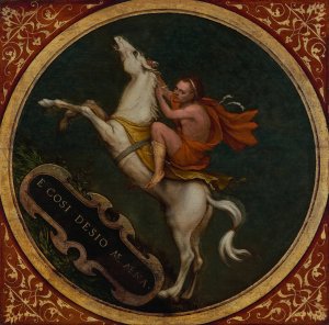 An Allegory of Passion by Hans Holbein The Younger Oil Painting
