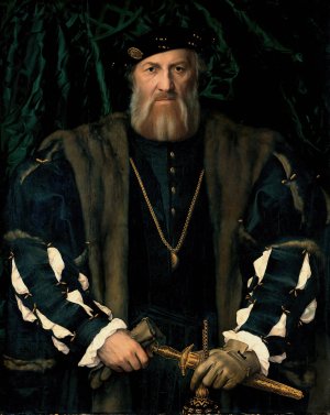 Charles de Solier, Sieur de Morette  by Hans Holbein The Younger Oil Painting