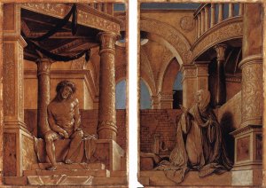 Diptych with Christ and the Mater Dolorosa