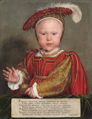 Edward VI as a Child by Hans Holbein The Younger Oil Painting