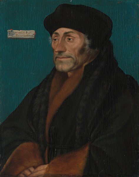 Main Product Photo of Erasmus of Rotterdam  Painting by Hans Holbein The Younger