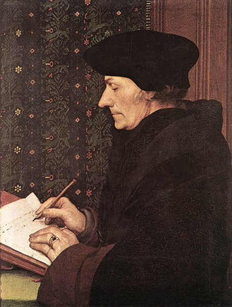 Main Product Photo of Erasmus Painting by Hans Holbein The Younger