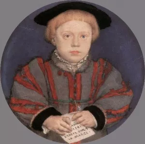 Henry Brandon by Hans Holbein The Younger Oil Painting
