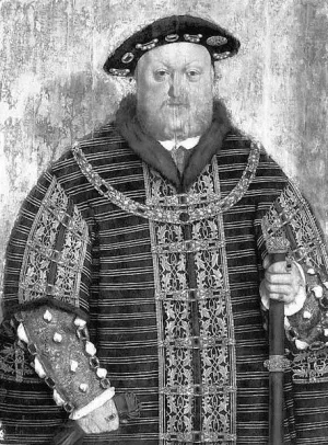 Kanig Heinrich VIII. von England by Hans Holbein The Younger - Oil Painting Reproduction