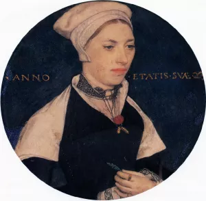 Mrs. Pemberton painting by Hans Holbein The Younger