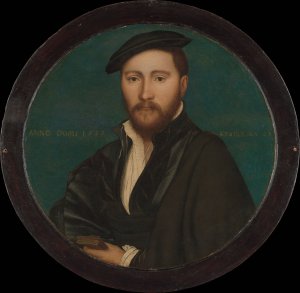 Portrait of a Man by Hans Holbein The Younger Oil Painting
