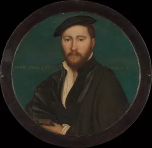 Portrait of a Man Oil painting by Hans Holbein The Younger