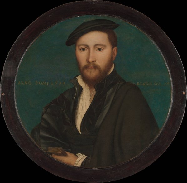 Main Product Photo of Portrait of a Man  Painting by Hans Holbein The Younger