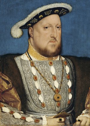 Portrait of Henry VIII by Hans Holbein The Younger Oil Painting