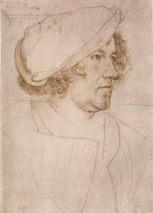 Portrait of Jakob Meyer zum Hasen II by Hans Holbein The Younger Oil Painting