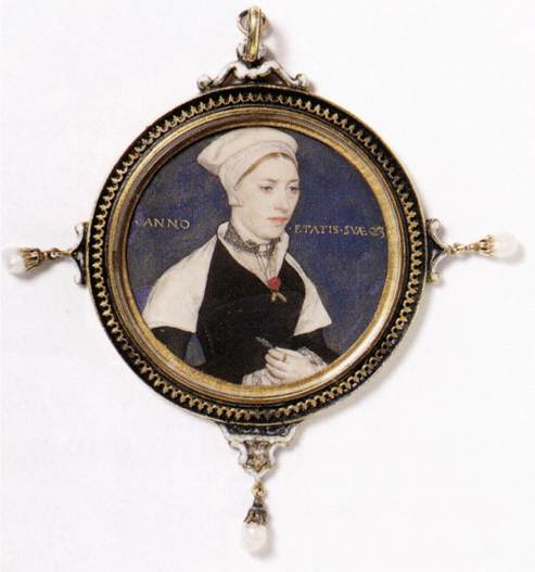 Main Product Photo of Portrait of Jane Pemberton Painting by Hans Holbein The Younger
