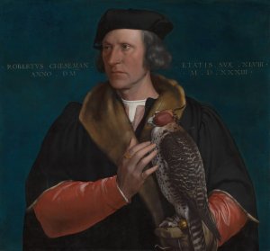 Portrait of Robert Cheseman by Hans Holbein The Younger Oil Painting