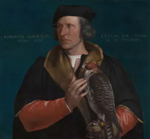 Portrait of Robert Cheseman Oil painting by Hans Holbein The Younger