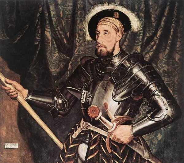 Main Product Photo of Portrait of Sir Nicholas Carew Painting by Hans Holbein The Younger