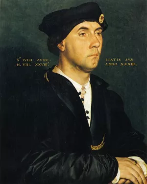 Portrait of Sir Richard Southwell by Hans Holbein The Younger Oil Painting